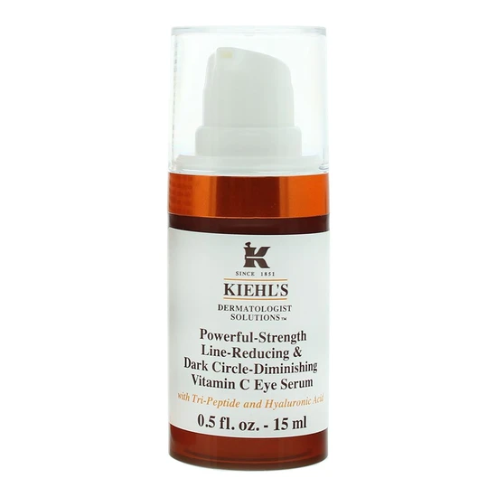 Kiehl's Powerful-Strength Line-Reducing & Dark Circle-Diminishing Vitamin C Eye Serum 15ml