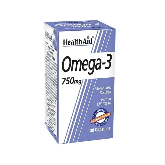 Health Aid Omega 3 750mg Capsules 30 Capsules