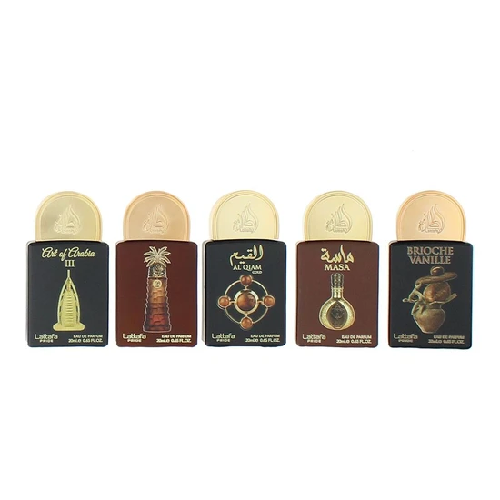 Lattafa Pride Collection No. 4 Eau De Parfum Gift Set 5 x 20ml