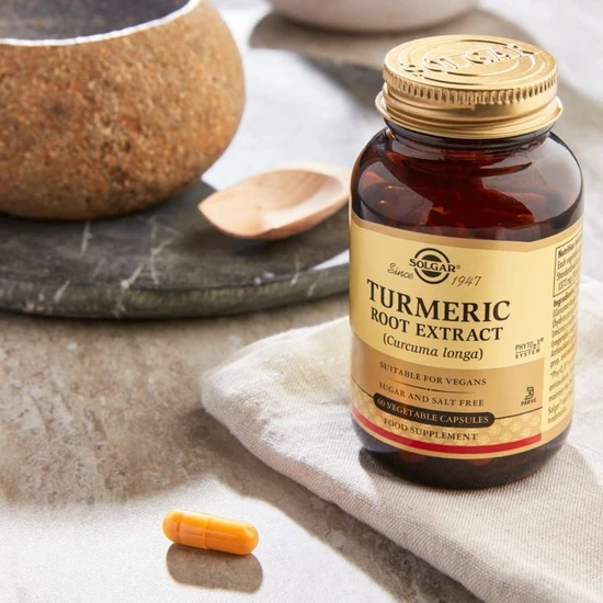 Solgar Turmeric Root Extract Vegicaps 60 Vegicaps