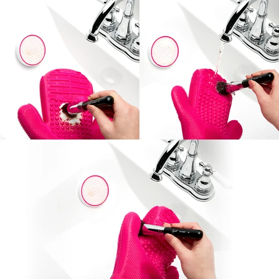 Sigma Beauty Spa Brush Cleaning Glove x 2