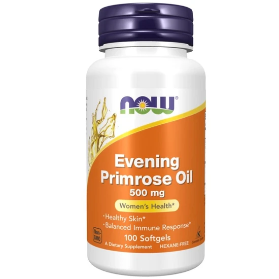 NOW Foods Evening Primrose Oil 500mg 100 Softgels