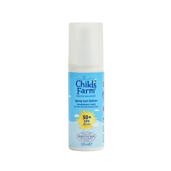 Childs Farm Fragrance Free Sun Lotion Spray SPF 50 100ml