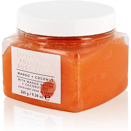 Sunday Rain Mango & Coconut Body Scrub 265g
