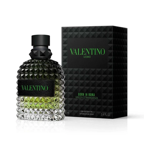 Valentino Uomo Born In Roma Green Stravaganza Eau De Toilette 100ml