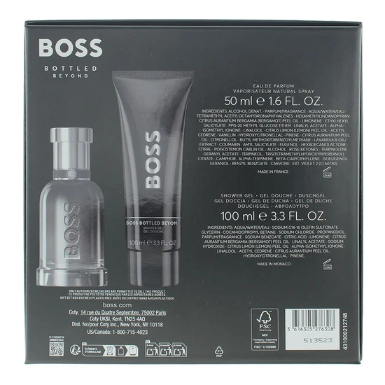 Hugo Boss Bottled Beyond Eau De Parfum Gift Set 50ml