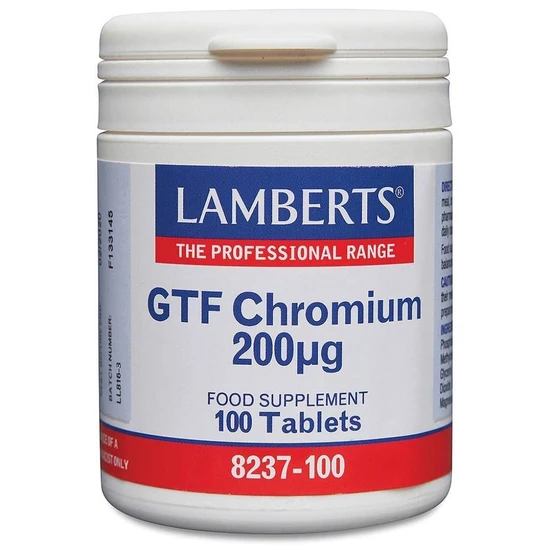 Lamberts GTF Chromium Tablets 100 Tablets