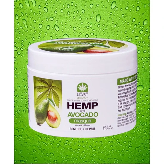 IC Fantasia Leaf Legacy Hemp & Avocado Masque 236ml