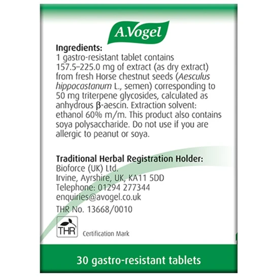 A.Vogel Venaforce Horse Chestnut GR Tabs 30
