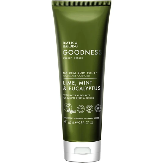 Baylis & Harding Goodness Lime Mint & Eucalyptus Natural Body Polish 225ml