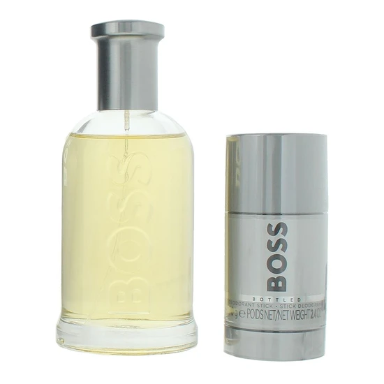 Hugo Boss Bottled Eau De Toilette Gift Set 200ml Eau De Toilette + 75ml Deodorant Stick