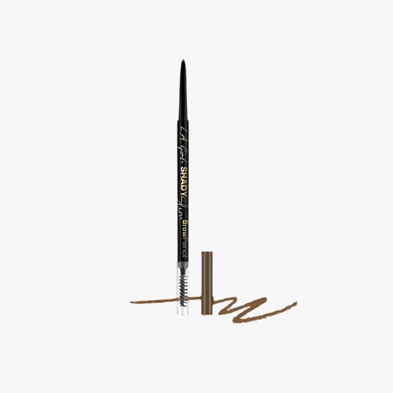 L.A. Girl Shady Slim Brow Pencil Blackest Brown