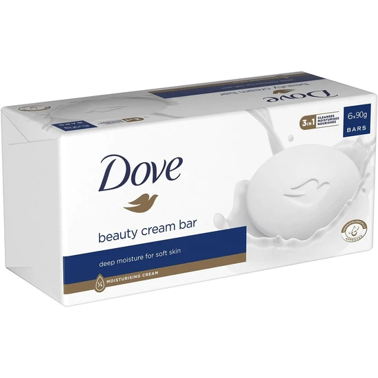 Dove Original Beauty Cream Bar 6x90g Bars