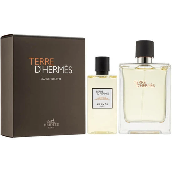 Hermès Terre Dhermes Eau De Toilette 100ml Gift Set 100ml & 80ml Shower Gel
