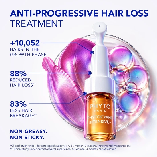 PHYTO Phytocyane Intensive+ Hairloss Treatment Progressive Women 12x5ml