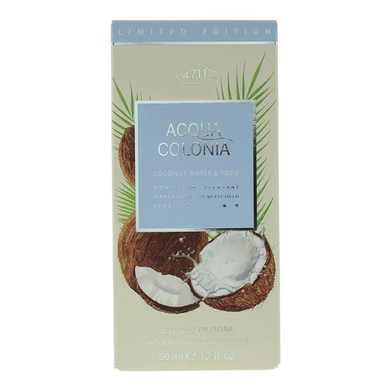 4711 Acqua Colonia Coconut Water & Yuzu Eau De Cologne 50ml