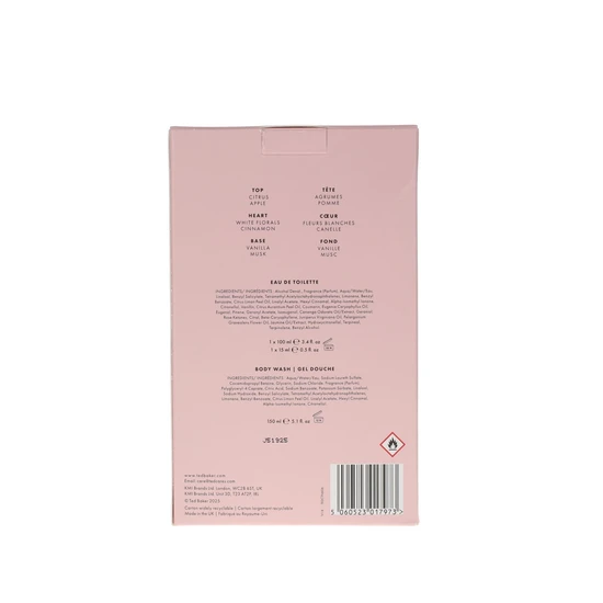 Ted Baker Original Woman Gift Set 100ml Eau De Toilette, 15ml Eau De Toilette & 150ml Body Wash