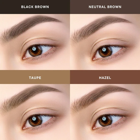RUDE COSMETICS Ultimate Brow Artist Ultra Fine Slanted Pencil + Brush Taupe