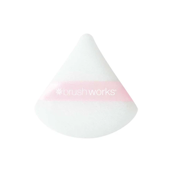 Brushworks Triangular Powder Puff Duo