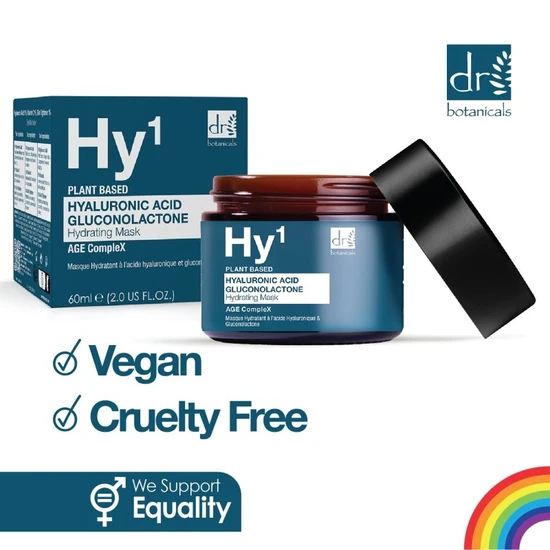 Dr Botanicals Hyaluronic Acid Day Moisturiser + Eye Serum+ Mask