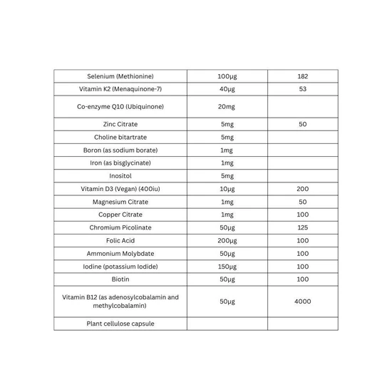 Viridian Cardio Multi Capsules 60 Capsules