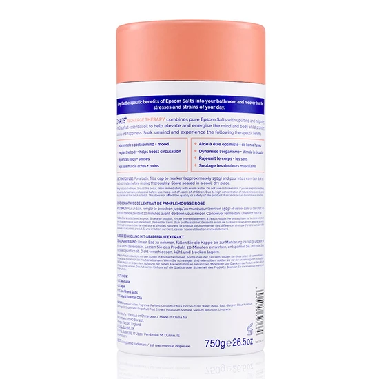 Dr. Salts+ Recharge Therapy Epsom Bath Salts 750 g