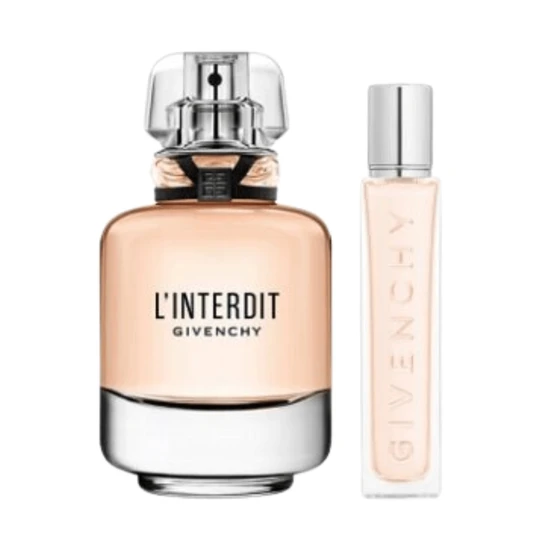 GIVENCHY L'Interdit Gift Set 80ml Eau De Parfum + 12.5ml Eau De Parfum