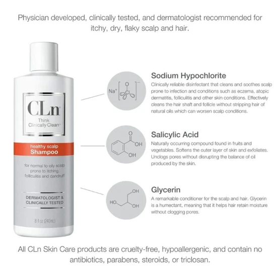 CLn Skin Care CLn Healthy Scalp Shampoo 89ml