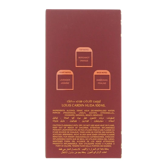 Louis Cardin Huda Eau De Parfum 100ml
