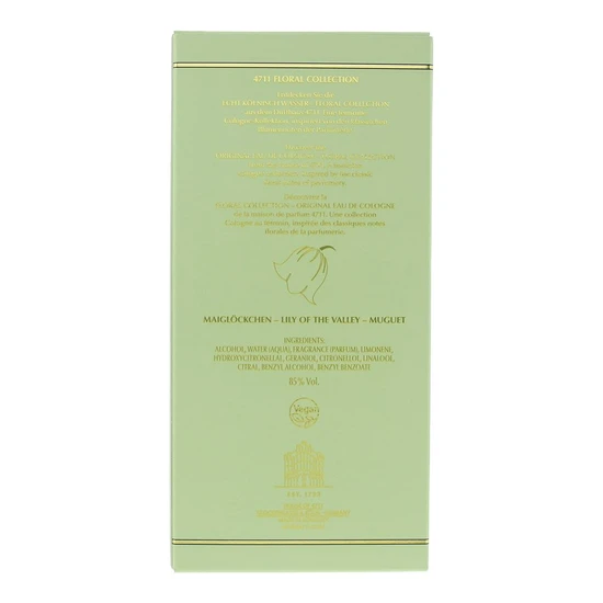 4711 Floral Collection Lily Of The Valley Eau De Cologne 100ml