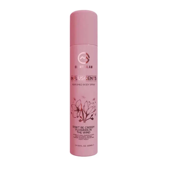 Oh My Glam Influscents Body Spray Basil & Lime