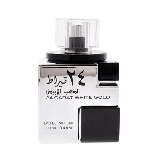 Lattafa 24 Carat White Gold Eau De Parfum 100ml