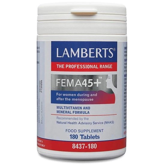 Lamberts FEMA45+ Tablets 180 Tablets