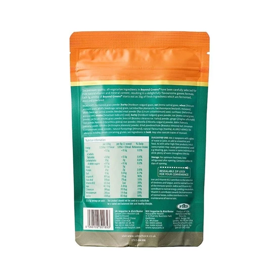 Udo's Choice Beyond Greens 125g