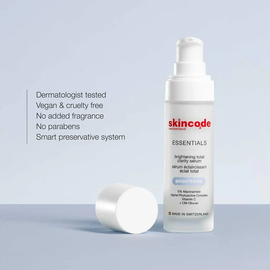Skincode Essentials Brightening Total Clarity Serum 30ml