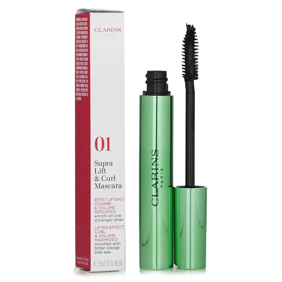 Clarins Supra Lift & Curl Mascara 01 Intense Black