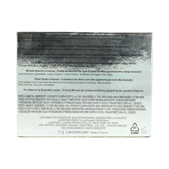 Lancôme Hypnose Eyeshadow Palette 17