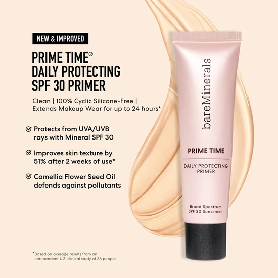 bareMinerals Prime Time Daily Protecting Primer Mineral SPF 30 30ml