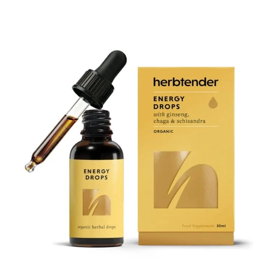 The Herbtender Organic Energy Drops 30ml