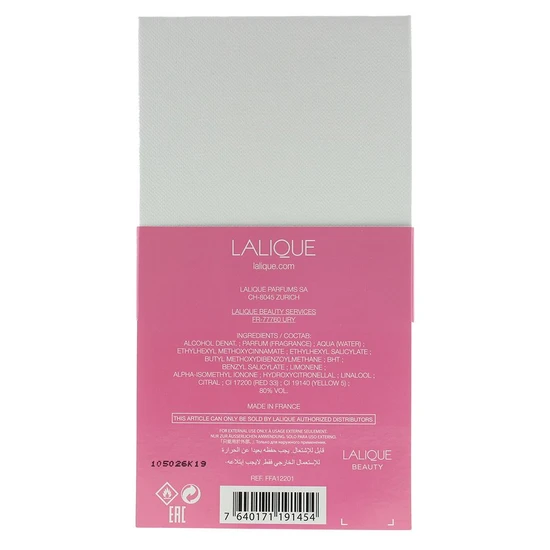 Lalique Les Compositions Parfumees Pink Paradise Eau De Parfum 100ml