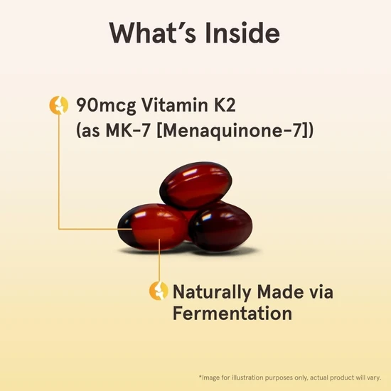 Jarrow Formulas Vitamin K2 MK7 90mcg - 90 Softgels
