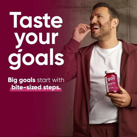 Goli Nutrition Goli Beets Cardio Gummies 60 Gummies