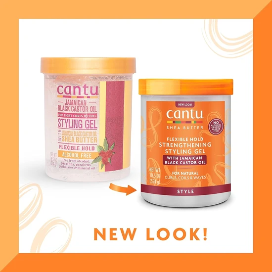 Cantu Maximum Hold Strengthening Styling Gel 524g