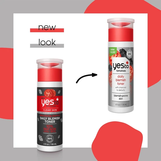 Yes To Tomatoes Daily Blemish Toner For Breakout Prone Skin 118ml