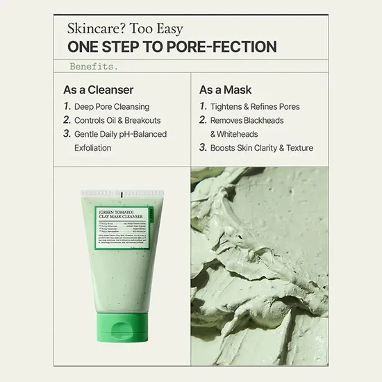 FULLY Green Tomato Clay Mask Cleanser 120ml