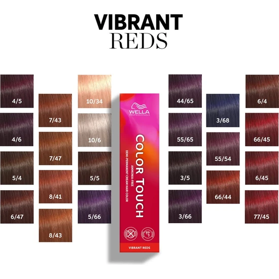 Wella Colour Touch Vibrant Reds 8/ 43