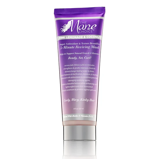 The Mane Choice Pink Lemonade & Coconut 5 Minute Reviving Mask 237ml