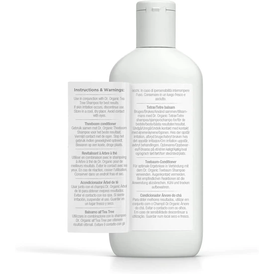 Dr. Organic Bioactive Hair Care Organic Tea Tree Conditioner 265ml