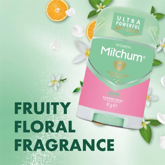 Mitchum Powder Fresh Deodorant Stick 41g
