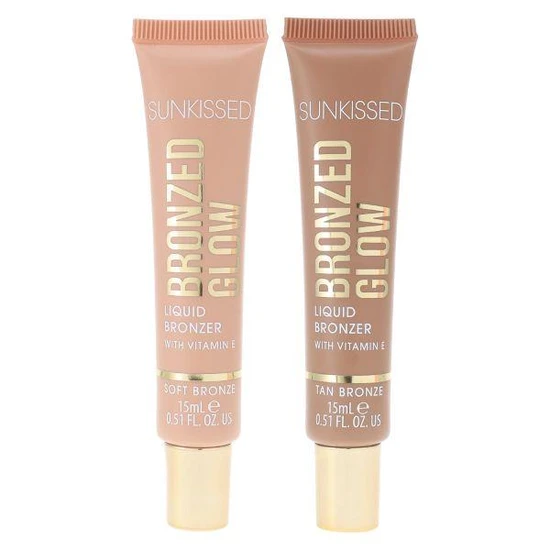 Sunkissed Bronze Glow Liquid Bronzer With Vitamin E 15ml